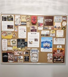 Jerky Shrine Corkboard 1