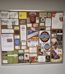 Jerky Shrine Corkboard 2