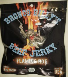 Bronco Billy's Beef Jerky - Flaming Hot Beef Jerky