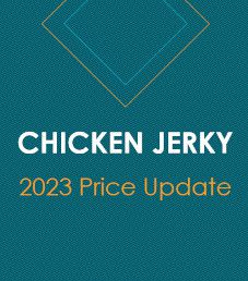 2023 Chicken Jerky Price Range