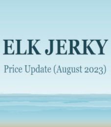2023 Elk Jerky Price