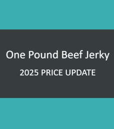 2025 One Pound Beef Jerky Price Range