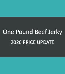 2026 One Pound Beef Jerky Price Range