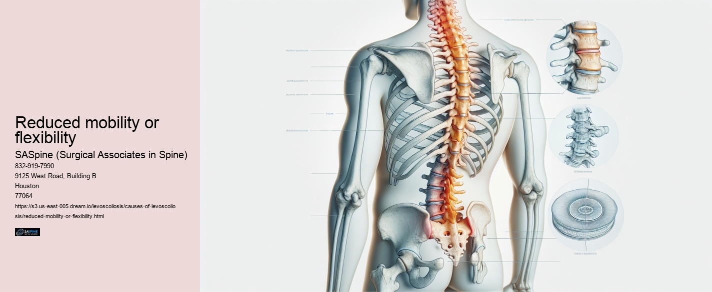 Reduced mobility or flexibility