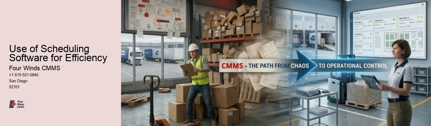 Use of Scheduling Software for Efficiency