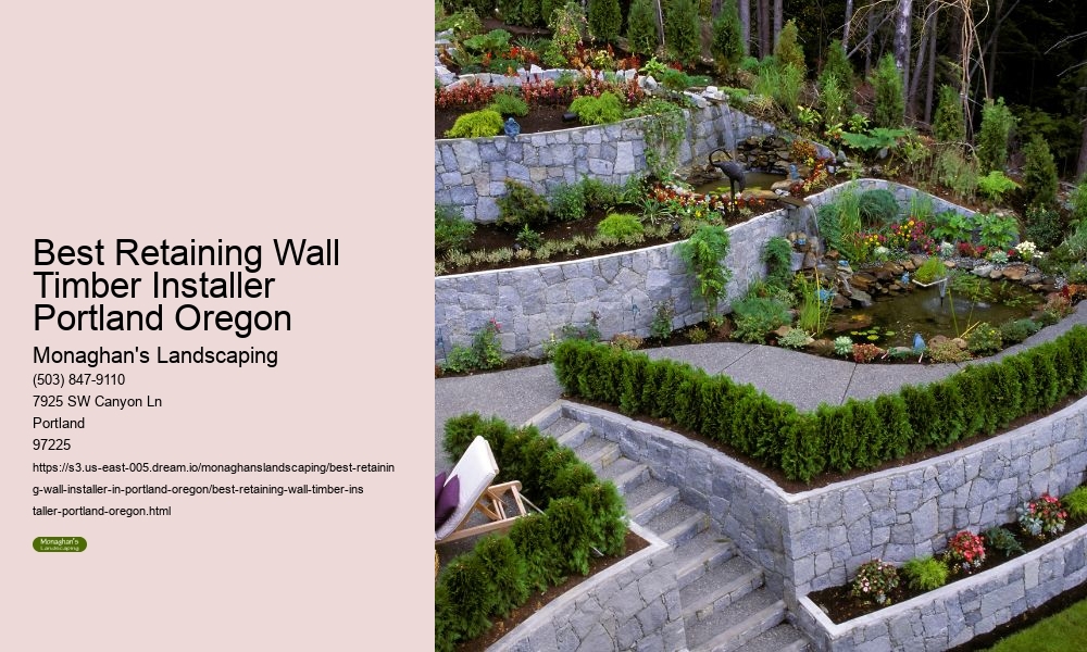 Best Retaining Wall Timber Installer Portland Oregon
