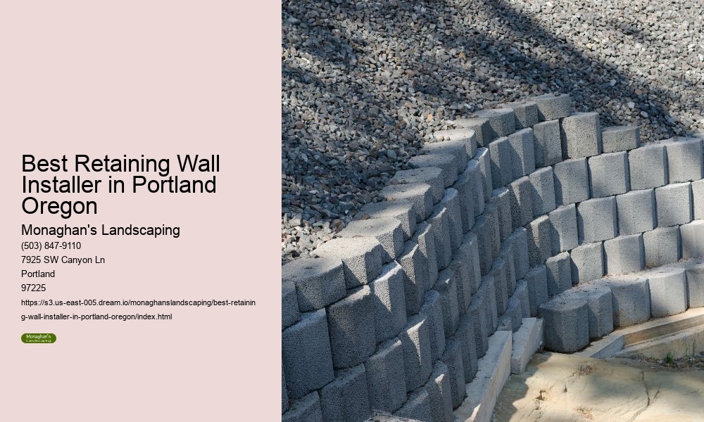 Best Retaining Wall Installer in Portland Oregon