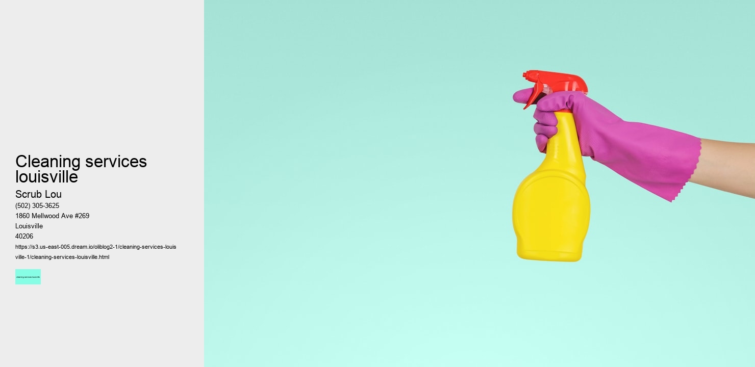 cleaning services louisville