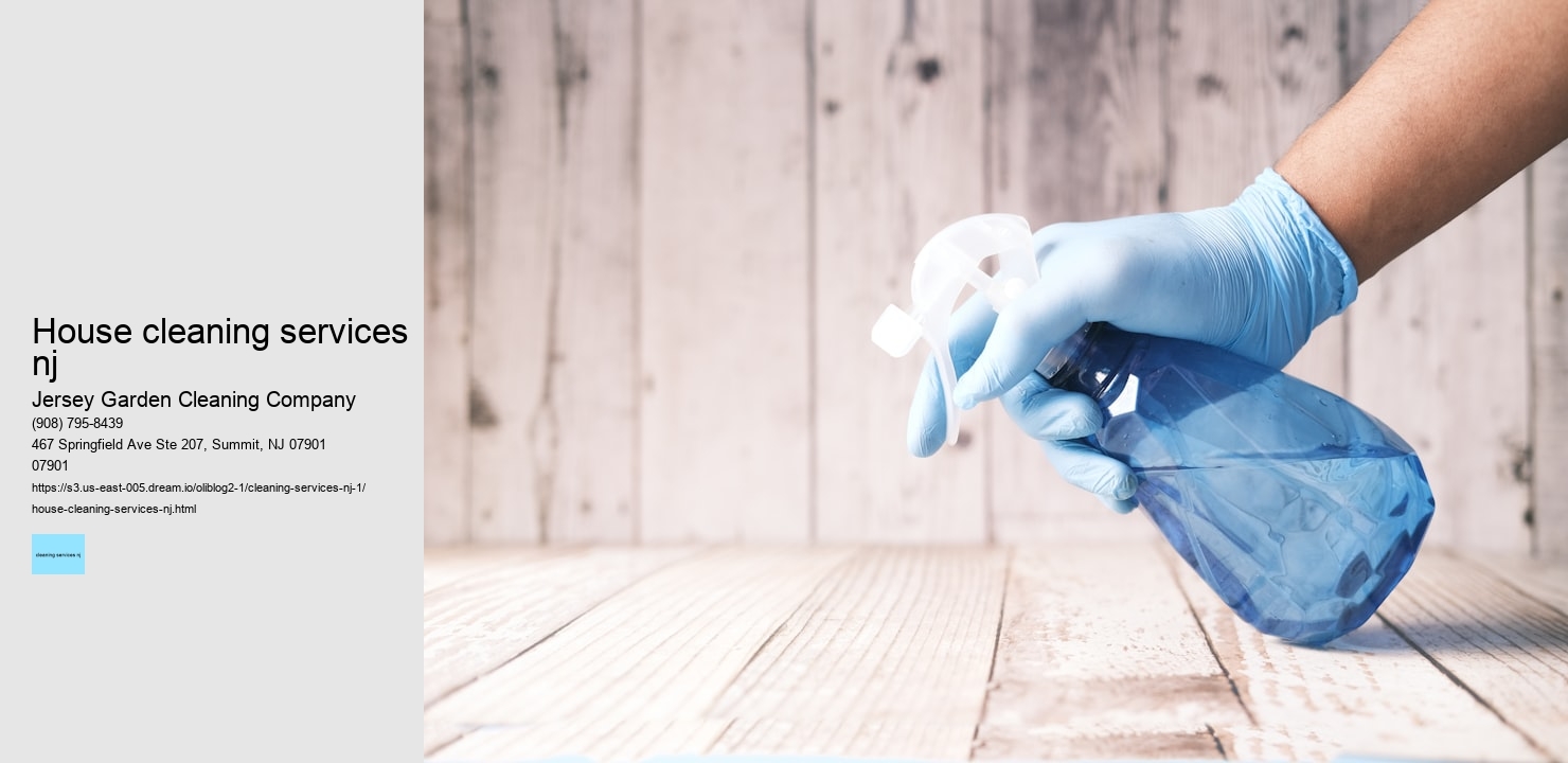 house cleaning services nj