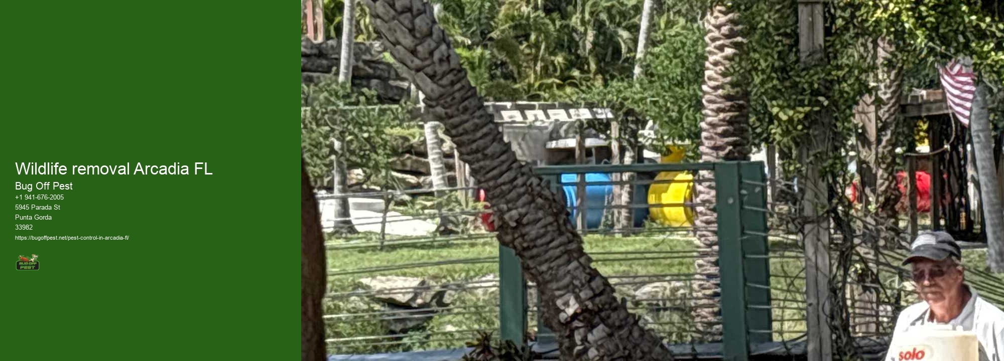 Wildlife removal Arcadia FL