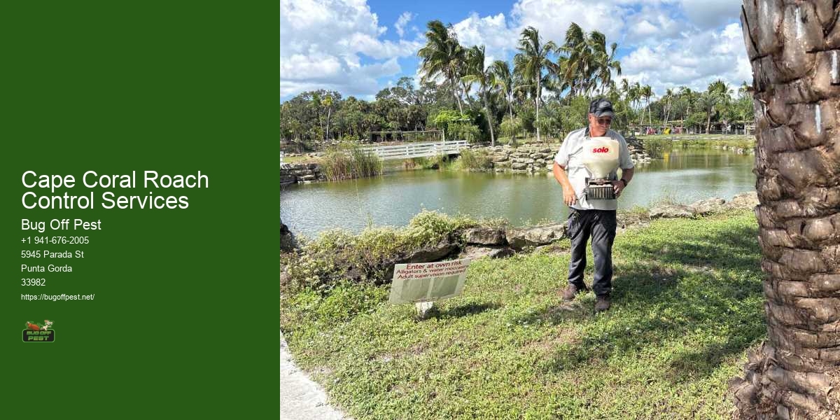 Cape Coral Roach Control Services