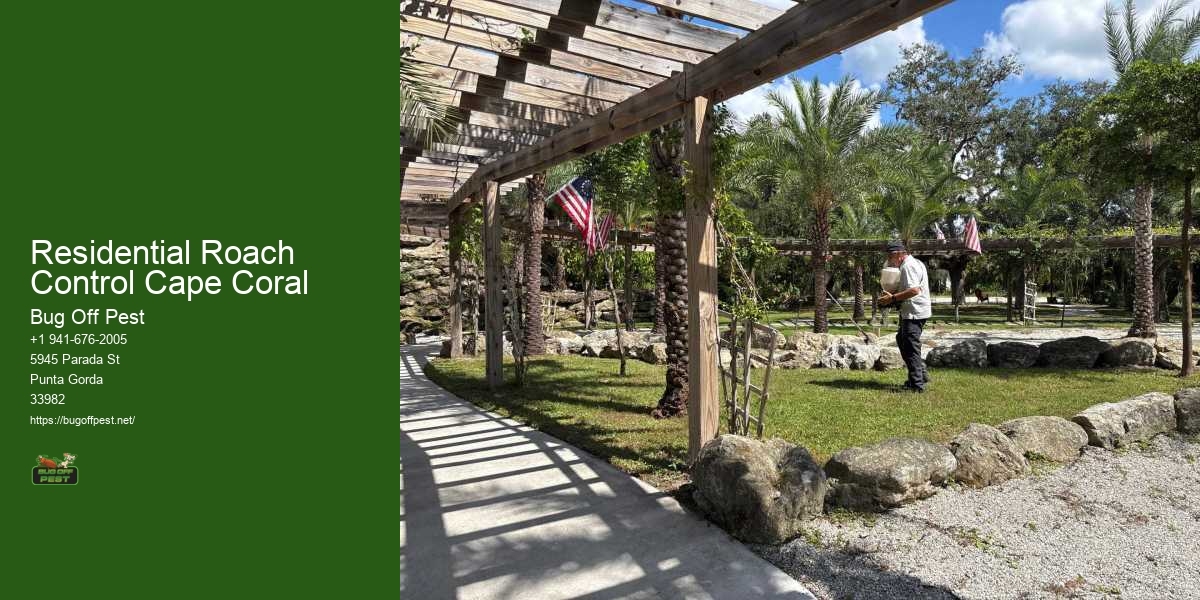 Residential Roach Control Cape Coral