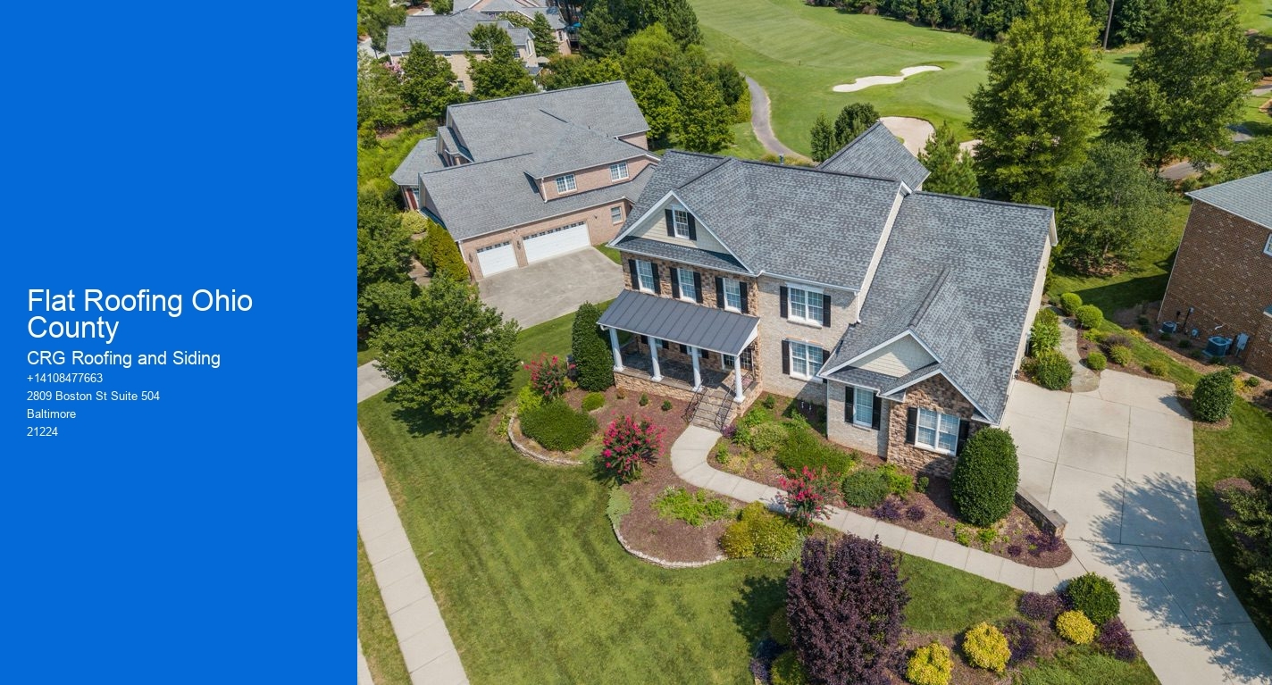 Flat Roofing Ohio County