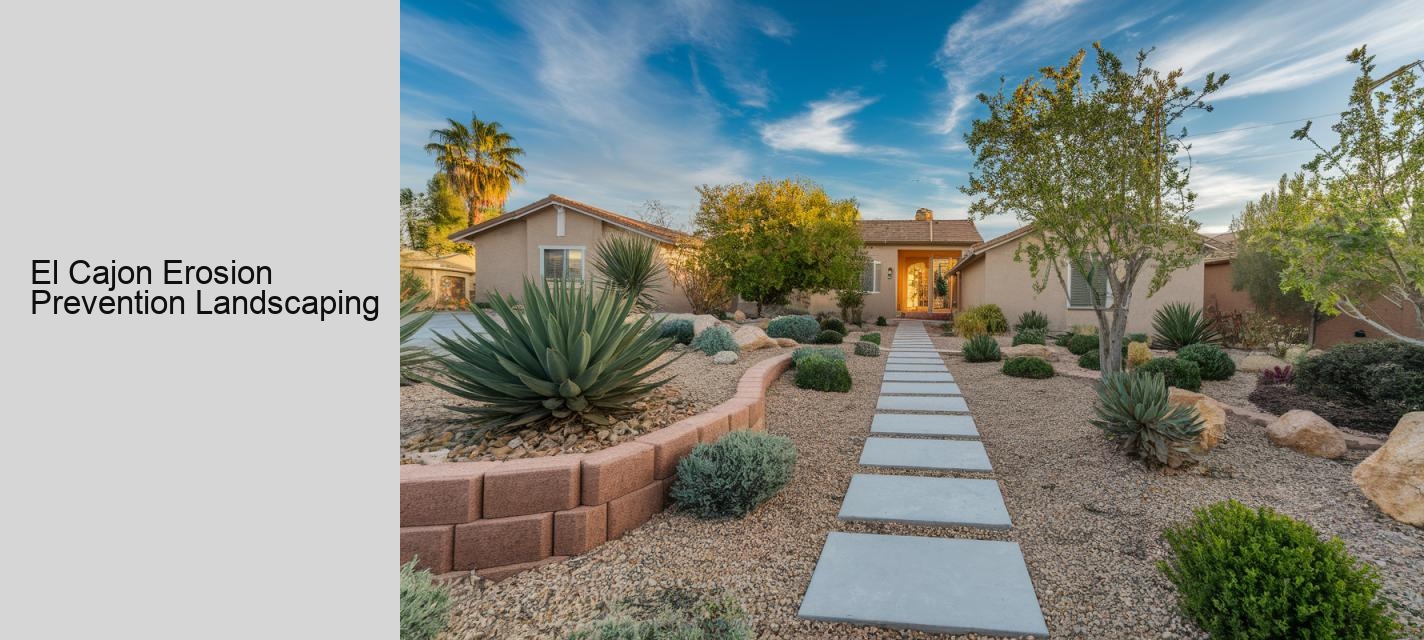 El Cajon Erosion Prevention Landscaping