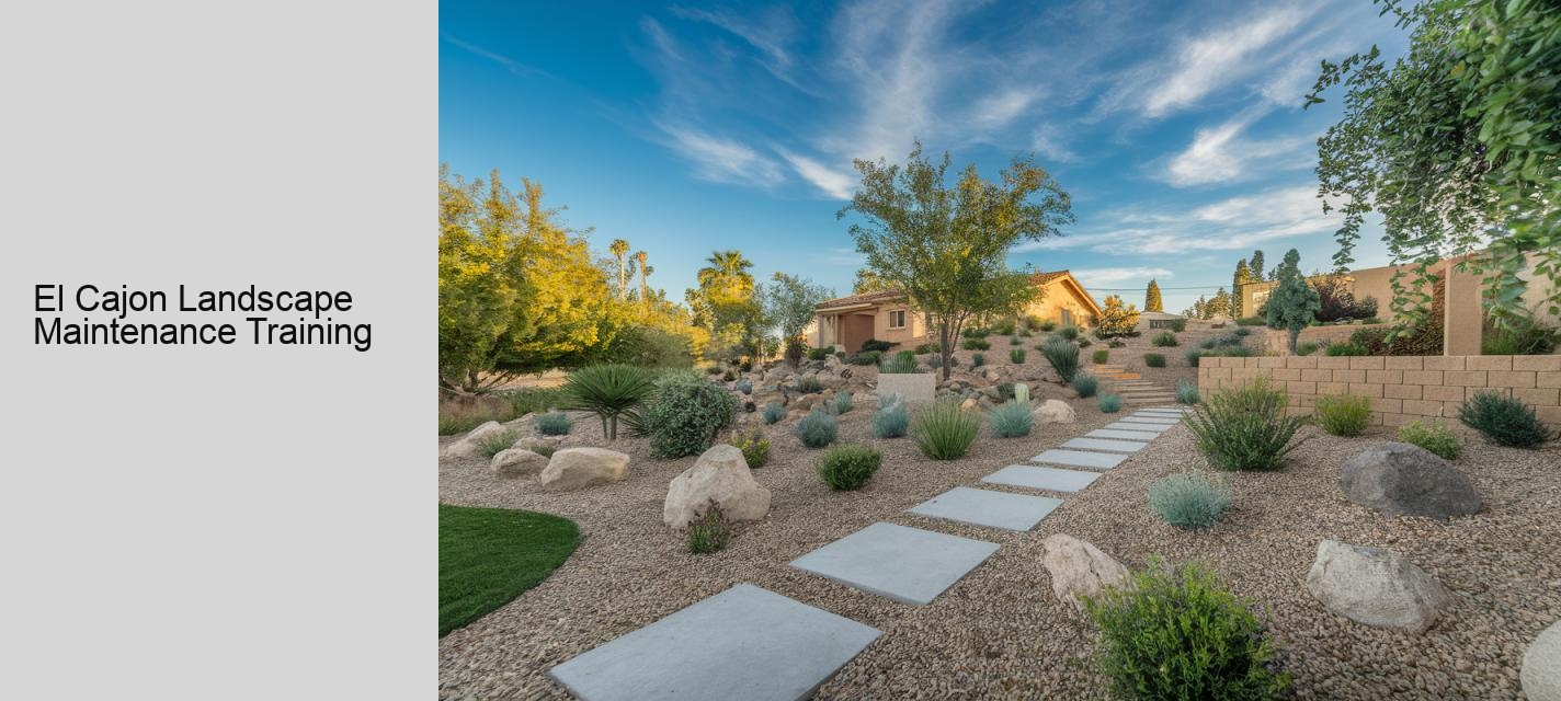 El Cajon Landscape Maintenance Training