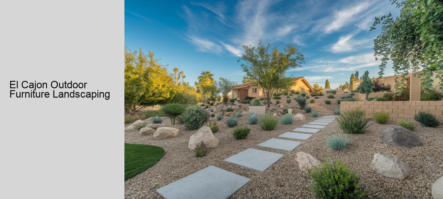 El Cajon Outdoor Furniture Landscaping