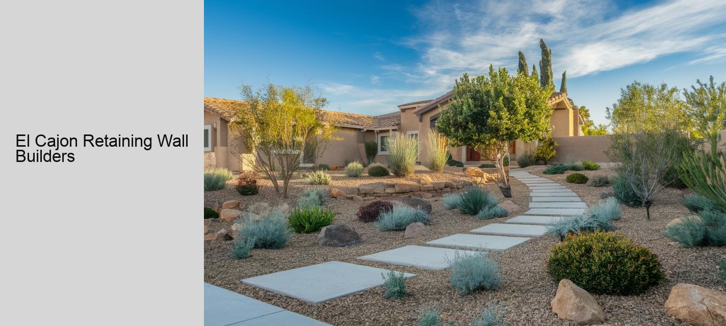 El Cajon Retaining Wall Builders
