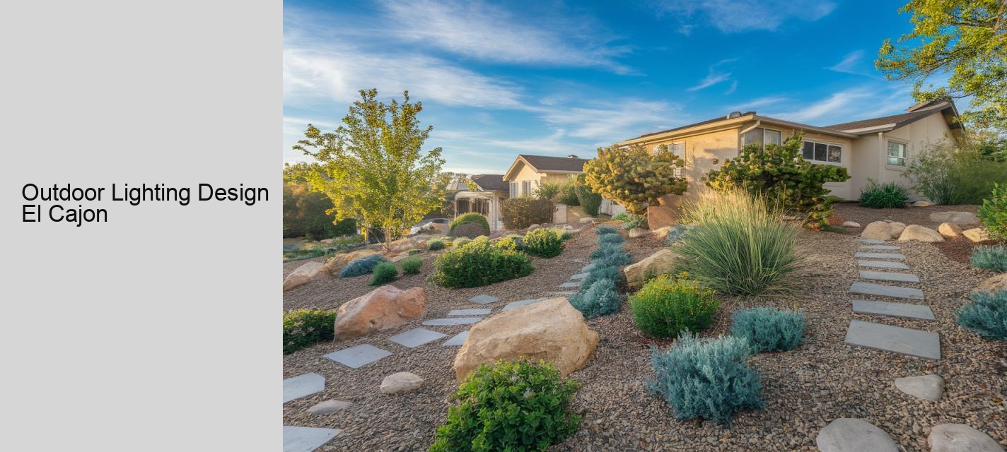 Outdoor Lighting Design El Cajon