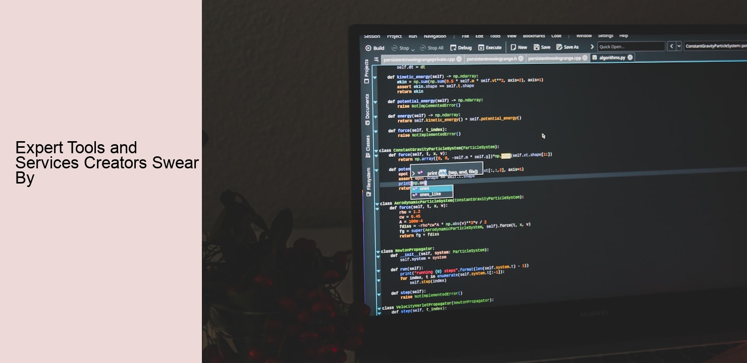 Expert Tools and Services Creators Swear By