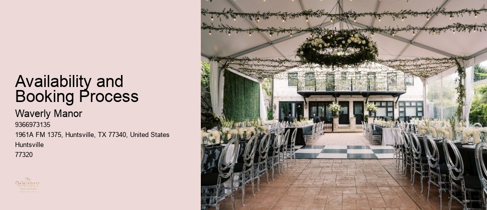 Availability and Booking Process