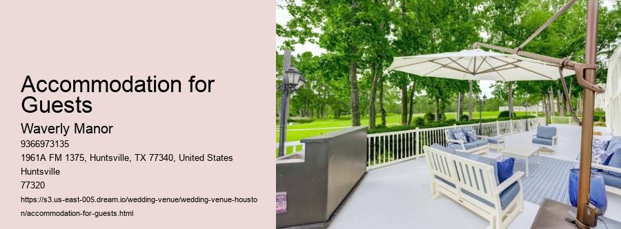 Accommodation for Guests