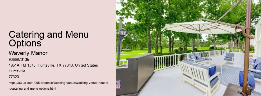 Catering and Menu Options